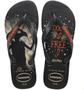 Imagem de Chinelo Havaianas Harry Potter - Grafite - Tam 37/38