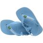 Imagem de Chinelo Havaianas Infantil BABY Brasil Logo 20 Azul Claro