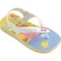 Imagem de Chinelo Havaianas Infantil BABY Peppa PIG 22 Buttercream PAR