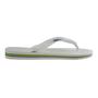 Imagem de Chinelo Havaianas Infantil Brasil Logo Branco