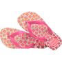 Imagem de Chinelo Havaianas Infantil KIDS Flores 33/34 BRANCO/ROSA