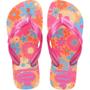 Imagem de Chinelo Havaianas Infantil KIDS Flores 33/34 Pêssego PAR