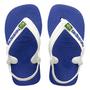 Imagem de Chinelo Havaianas Infantil Menino Original Azul 18/19 a 23/24 Sandália Havaiana Disney Mickey