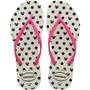 Imagem de Chinelo Havaianas Infantil SLIM Disney 31/2 BRANCO/ROSA