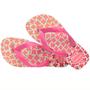 Imagem de Chinelo Havaianas Kids Flores Menina - Rosa e Branco