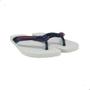 Imagem de Chinelo Havaianas Masculino Power Light Solid Branco com Azul