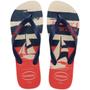 Imagem de Chinelo Havaianas Masculino TOP Nautical 39/0 Bege Palha