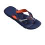 Imagem de Chinelo Havaianas Ortopédico Power 2.0 Azul Palmilha Massageadora Anatômica 0306 - Masculino