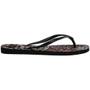 Imagem de Chinelo Havaianas Slim Animals Preto/Rosa Lemona - 39/40