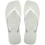 Imagem de Chinelo Havaianas Slim Branco Bico Quadrado