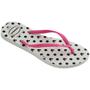 Imagem de Chinelo Havaianas Slim Disney Feminino - Branco e Rosa