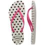 Imagem de Chinelo Havaianas Slim Disney Feminino - Branco e Rosa