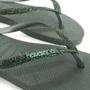 Imagem de Chinelo Havaianas Slim Glitter Verde Olive