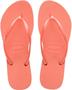 Imagem de Chinelo havaianas slim grade  rosa peach 4.000.030