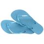 Imagem de Chinelo Havaianas Slim logo Metallic Gritter Feminina Tiras Finas Original com Nota Fiscal