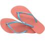 Imagem de Chinelo Havaianas Slim Logo Pop Up Rosa Peach 35/36