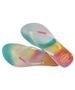 Imagem de Chinelo Havaianas Slim Metallic Rainbow Bege Palha 35/36