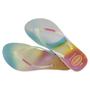 Imagem de Chinelo Havaianas Slim Metallic Rainbow Bege Palha