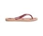 Imagem de Chinelo Havaianas Slim Organic - Rosa/Rosa Gold