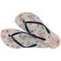 Imagem de Chinelo havaianas slim romance fc branco/marinho