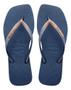 Imagem de Chinelo Havaianas Slim Square Glitter - Azul Indigo