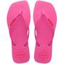 Imagem de Chinelo Havaianas Slim Square Logo Pop Up Bico Quadrado Feminino