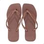 Imagem de Chinelo Havaianas Slim Square Rosa Crocus