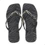 Imagem de Chinelo Havaianas Slim Square Velvet Preto