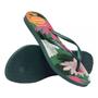 Imagem de Chinelo Havaianas Slim Summer Bliss Feminino Verde