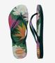 Imagem de Chinelo Havaianas Slim Summer Bliss Verde Palha