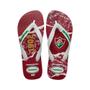 Imagem de Chinelo Havaianas Top Fluminense Tricolor Oficial Times Original Unissex Adulto Confortável