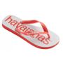 Imagem de Chinelo Havaianas Top Logomania 2 Vermelho Crush Numero 37/8