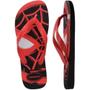 Imagem de Chinelo Havaianas Top Marvel Logomania Preto/Vermelho 35/36