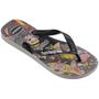 Imagem de Chinelo Havaianas Top Warner Classics Masculino - Preto e Cinza