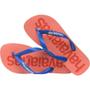 Imagem de Chinelo Havaianas Unissex TOP Logo Mania 37/38 Branco