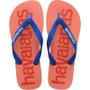 Imagem de Chinelo Havaianas Unissex TOP Logo Mania 37/8 Branco