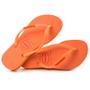 Imagem de Chinelo Infantil Feminino Havaianas Glitter Neon Laranja 4147111 INF