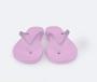 Imagem de Chinelo Infantil Feminino Pampili Love em PVC cor Lilás 460.058