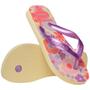 Imagem de Chinelo infantil havaianas kids flores original alpargatas