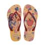 Imagem de Chinelo Infantil Havaianas Kids Slim Princess Amarelo - 4123