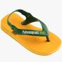 Imagem de Chinelo Infantil Havaianas New Baby Brasil Logo Amarelo Pop