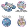 Imagem de Chinelo Infantil Ipanema Barbie Azul Com Glitter