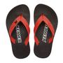 Imagem de Chinelo Infantil Kenner New Summer Kids - Preto e Vermelho