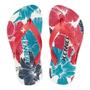 Imagem de Chinelo Infantil Kenner Summer Hibisco Kids - Vermelho