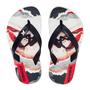 Imagem de Chinelo Infantil Kenner Summer Surf Kids - Preto e Vermelho