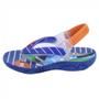 Imagem de Chinelo Infantil Klin Acqua Print Royal/Laranja Jacaré