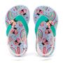 Imagem de Chinelo Infantil Menina Klin Acqua Print AZUL BB/ Rosa Claro