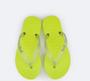 Imagem de Chinelo Infantil Pampili Love Amarelo Neon 460.058