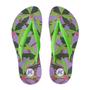 Imagem de Chinelo Kenner Ibiza Hula Feminino - Roxo e Verde