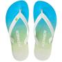 Imagem de Chinelo kenner summer degradê masculino - verde e branco dst-23